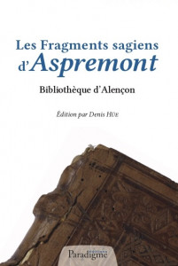 Les Fragments sagiens d’Aspremont - Denis HÜE