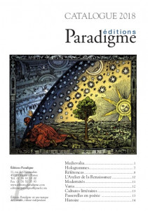 Une catalogue Paradigme 2018