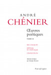 ebook ŒUVRES POETIQUES, TOME 2 - André CHÉNIER