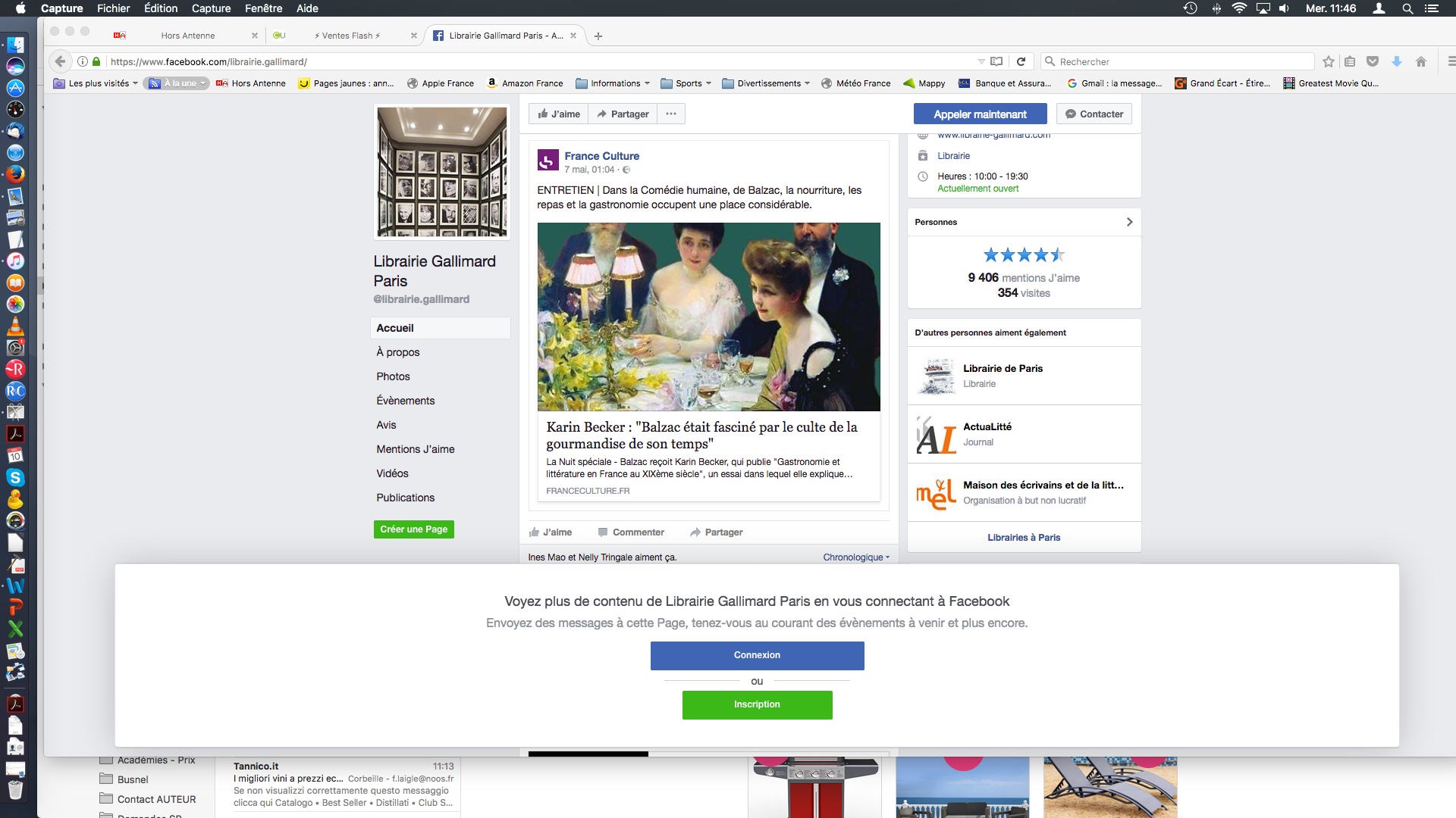 facebook lie gallimard