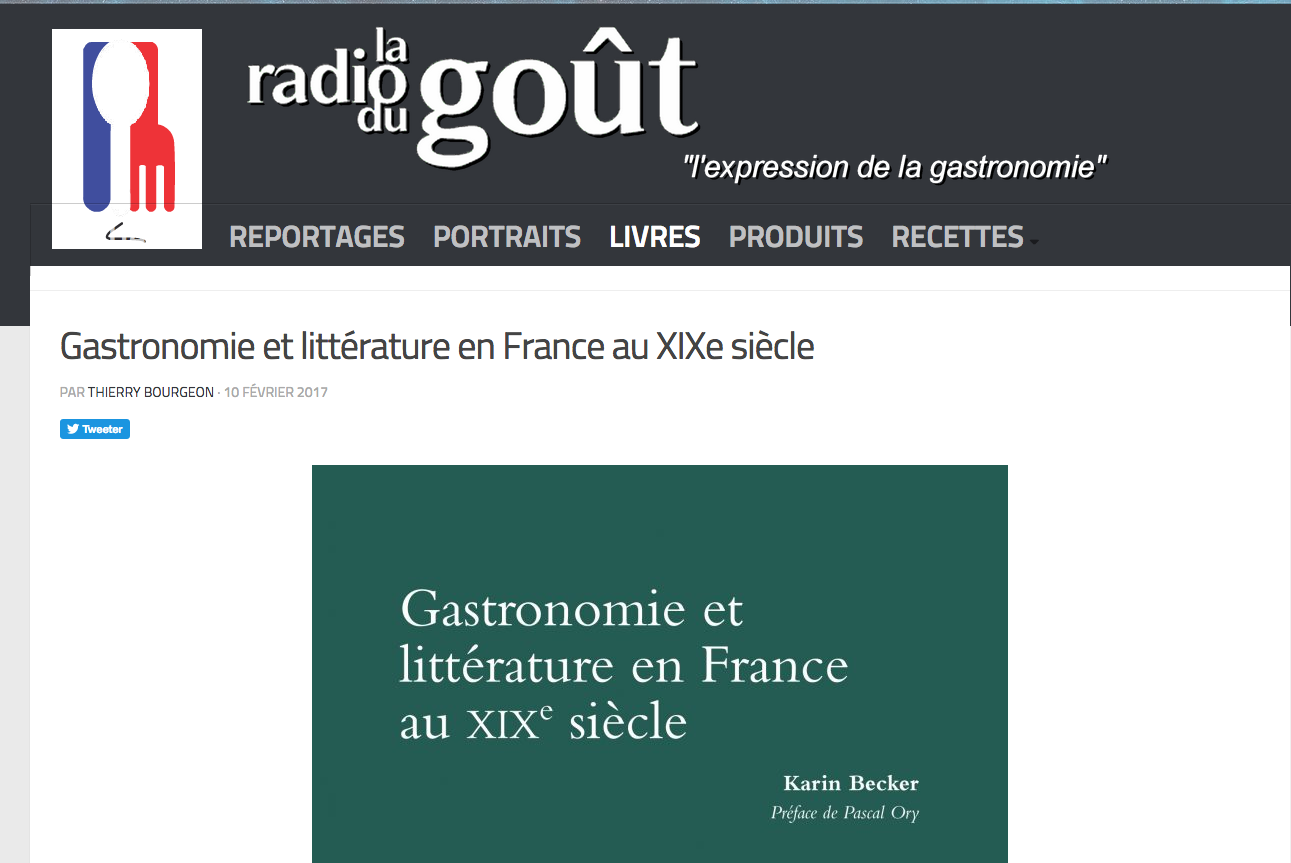 radio du goût